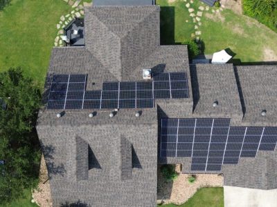 Newly Installed Solar Roof